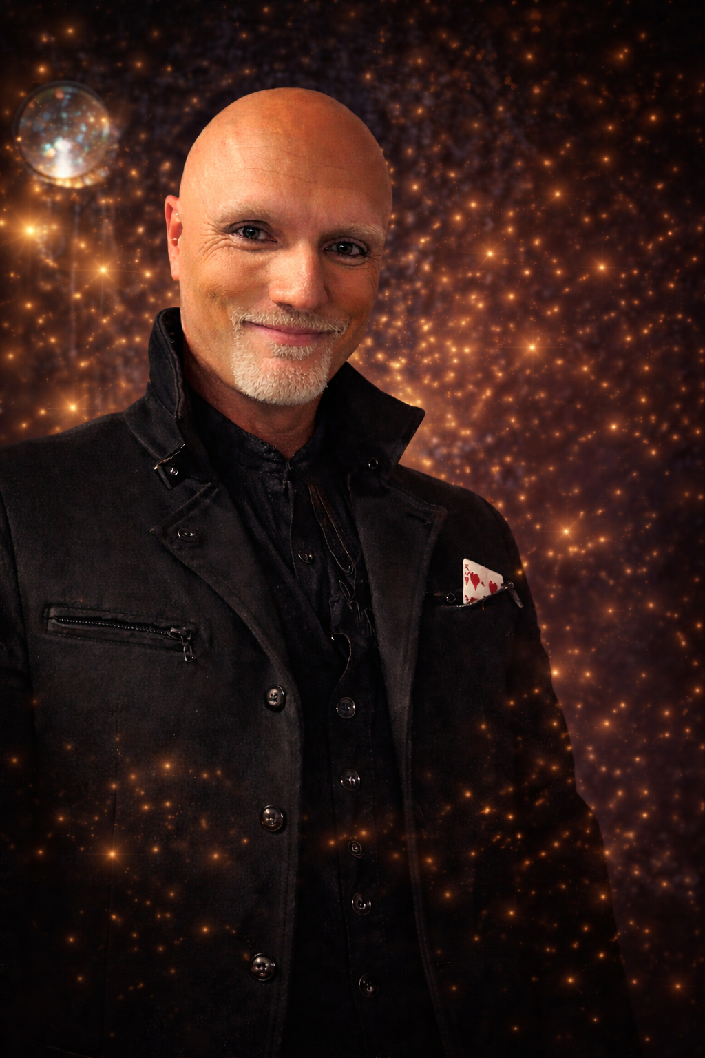 [Ritratto di Guglielmo Wilson Illusionista Luxury Milano]