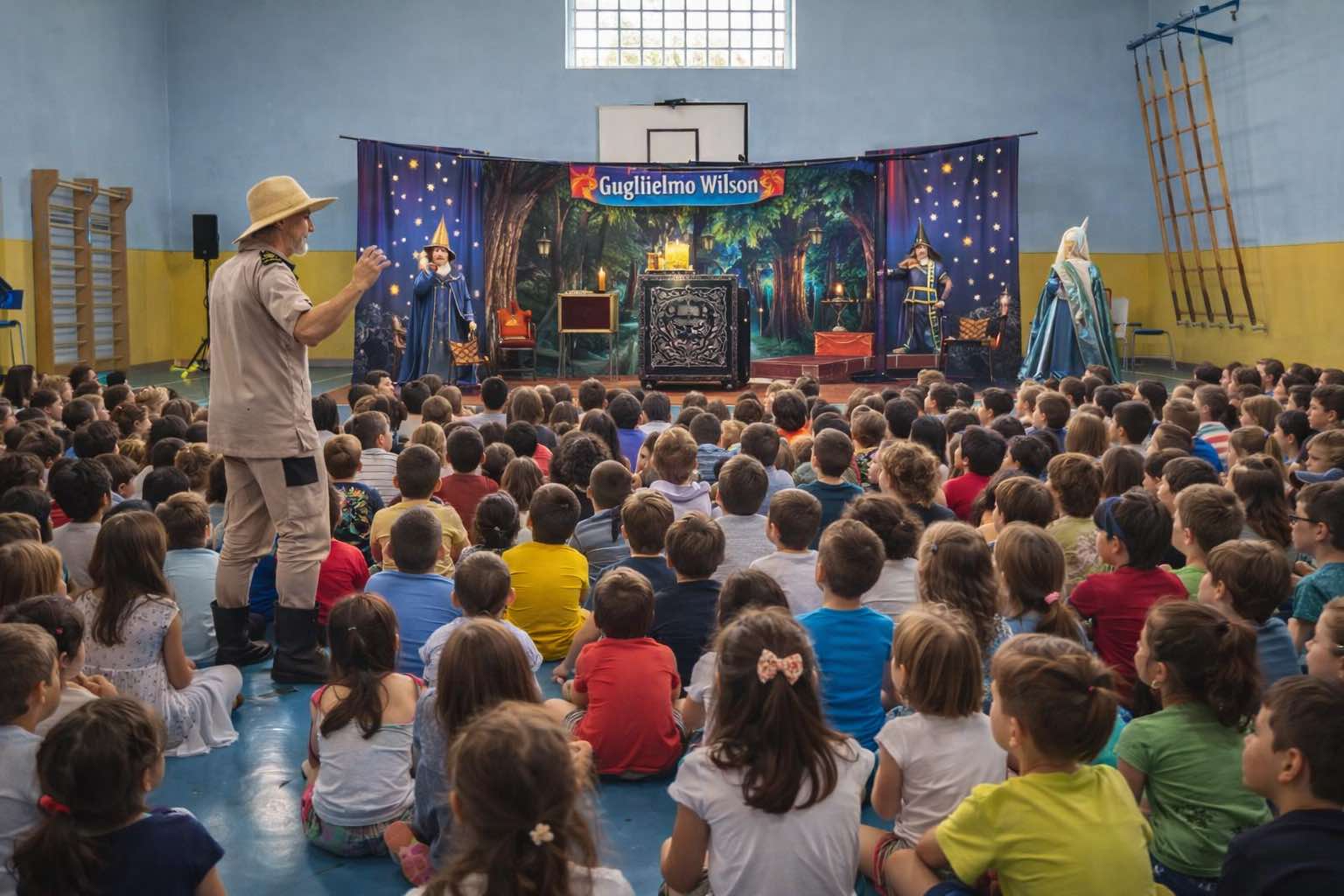 spettacolo educativo di magia per scuole