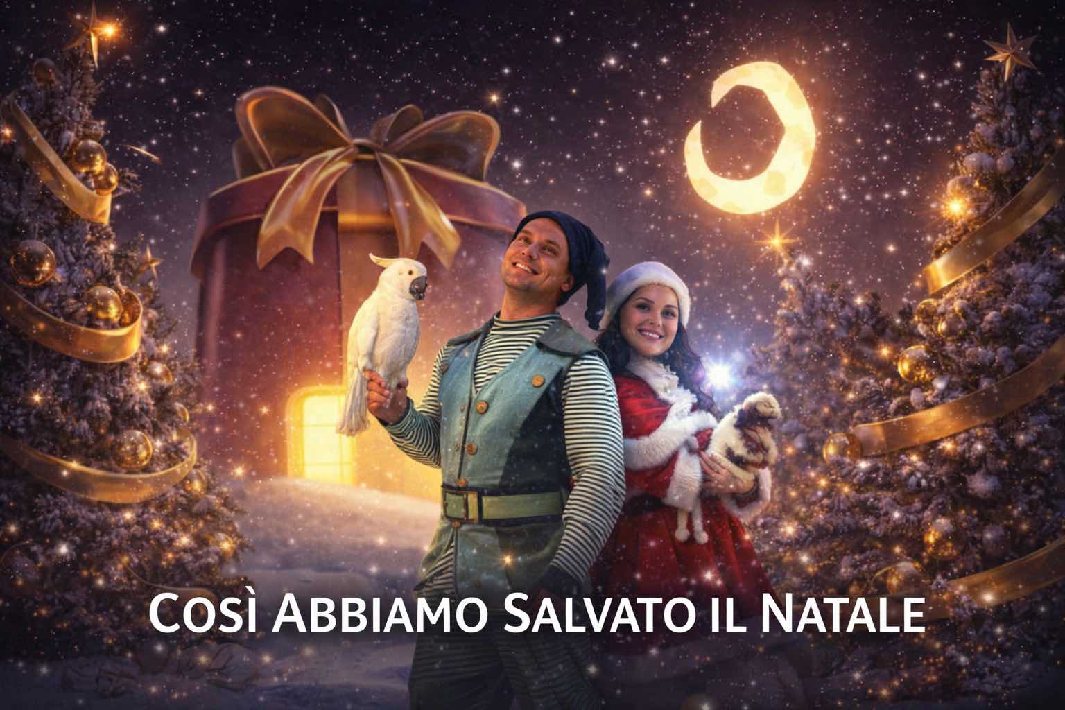 spettacolo di natale per scuole di magia guglielmo wilson così abbiamo salvato il natale