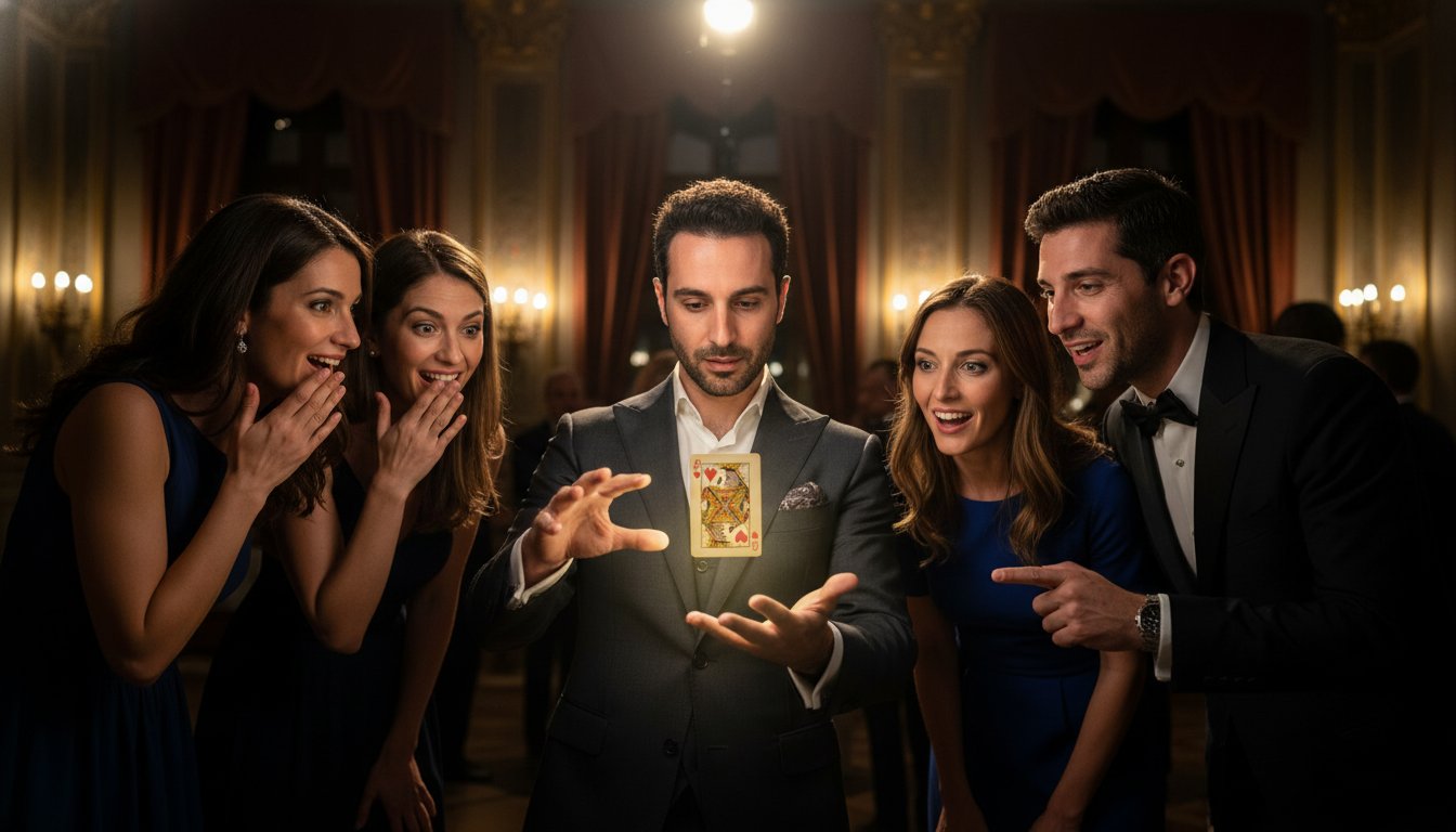 Magia per Eventi Aziendali a Torino e in Piemonte: L’Arte dell’Incanto Corporate