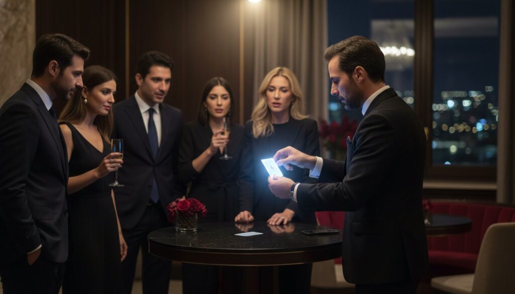 Spettacolo Aziendale a Milano: L’Eleganza dell’Illusionismo per Eventi Corporate di Prestigio