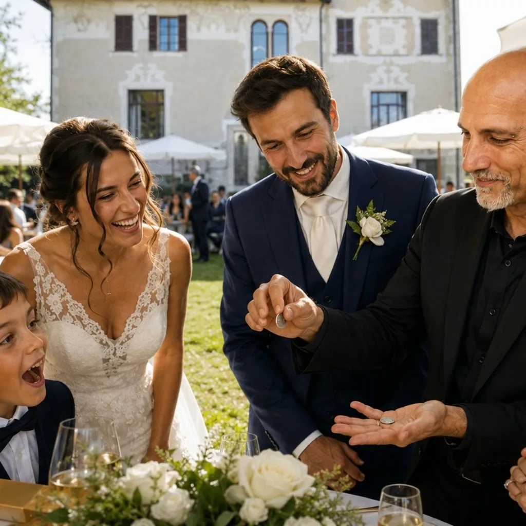 Mago spettacoli matrimoni risate e applausi