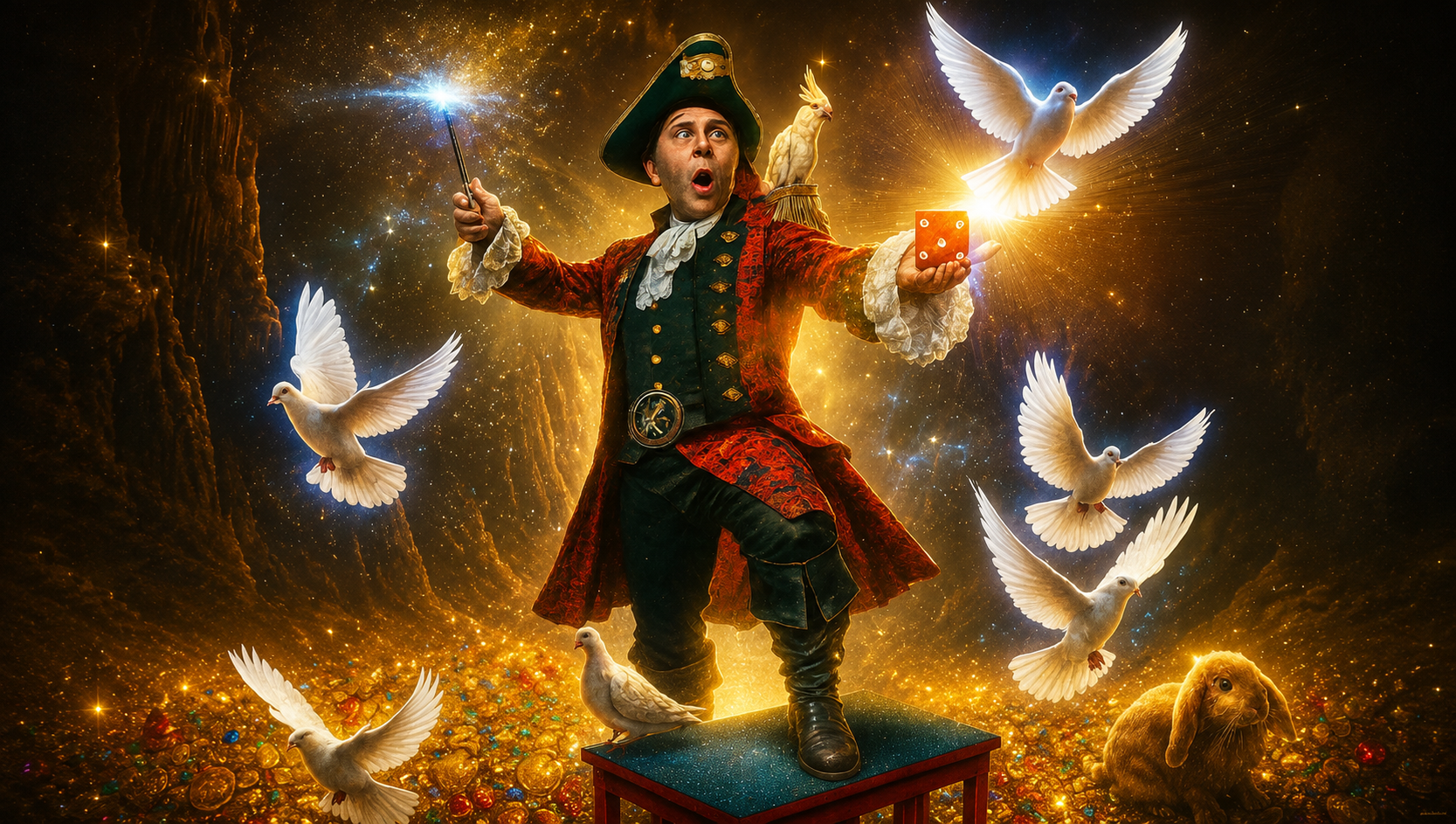 Spettacolo di magia Barbabruciata e la Maledizione