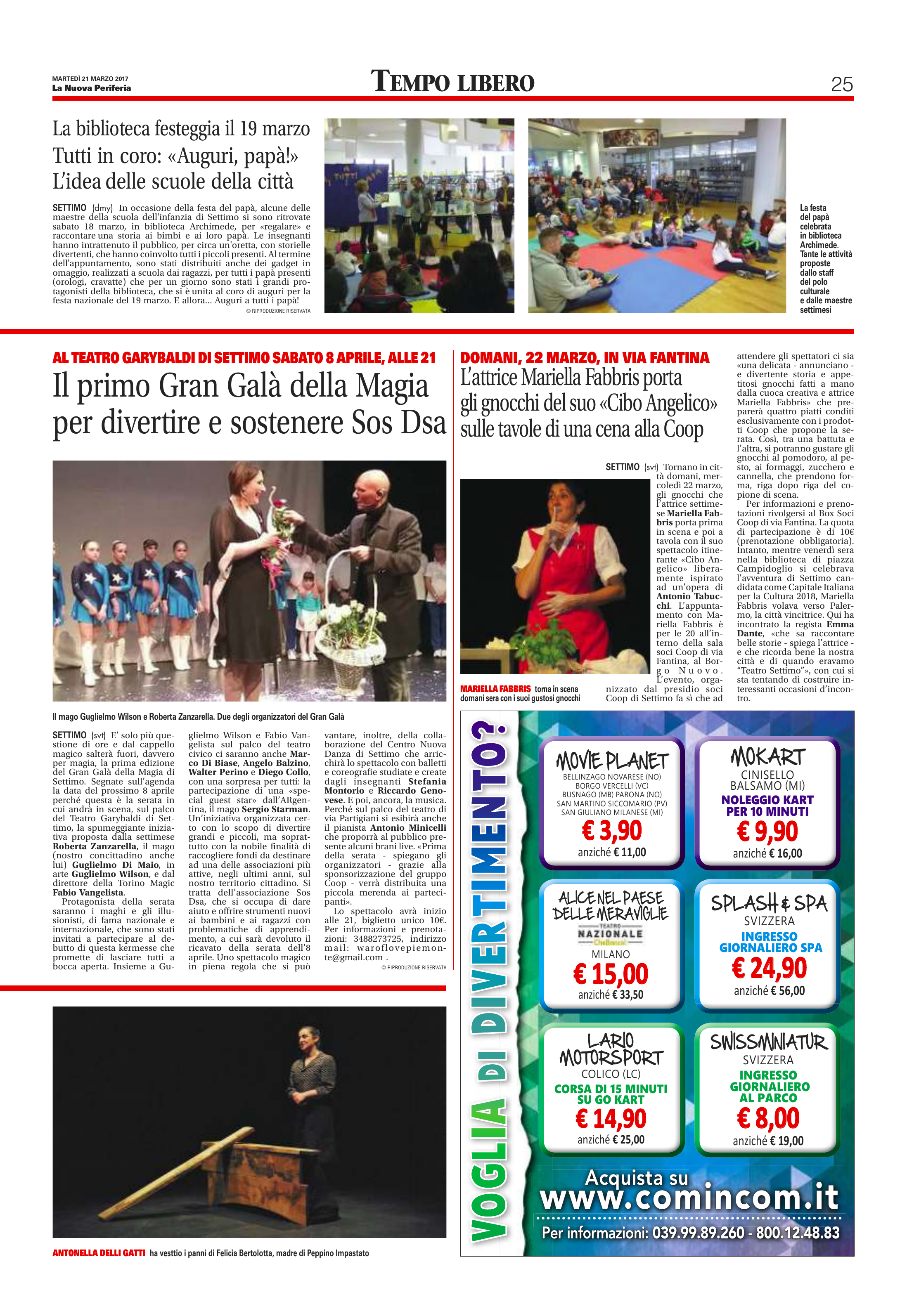 Il primo Gran Galà della Magia — La Nuova Periferia, 21 marzo 2017