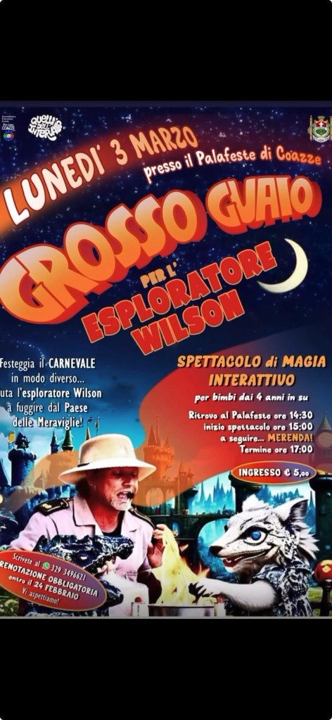 Locandina Un Grosso Guaio per un Esploratore — Guglielmo Wilson