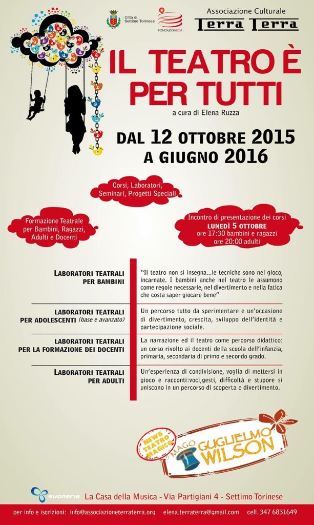 Programma Oulx Regione Piemonte — spettacolo Mago Wilson