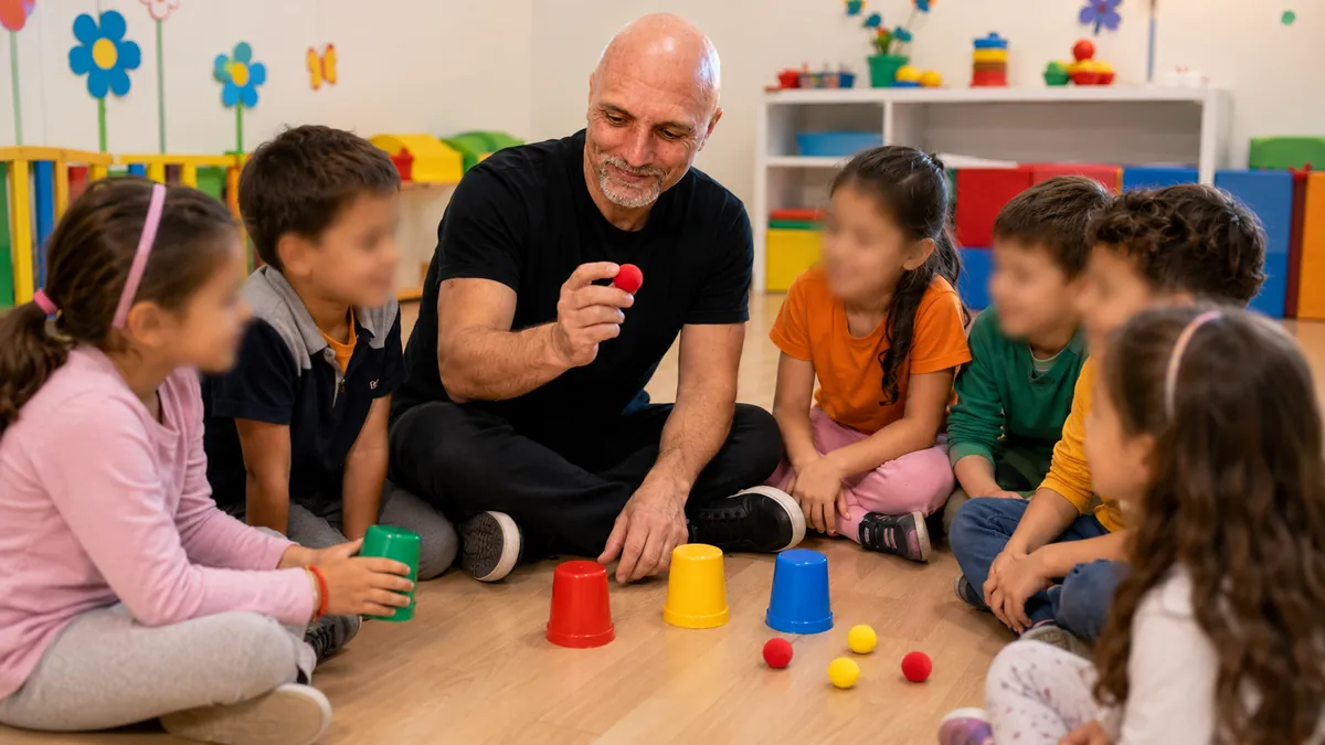 Laboratorio di magia nella scuola dell’infanzia