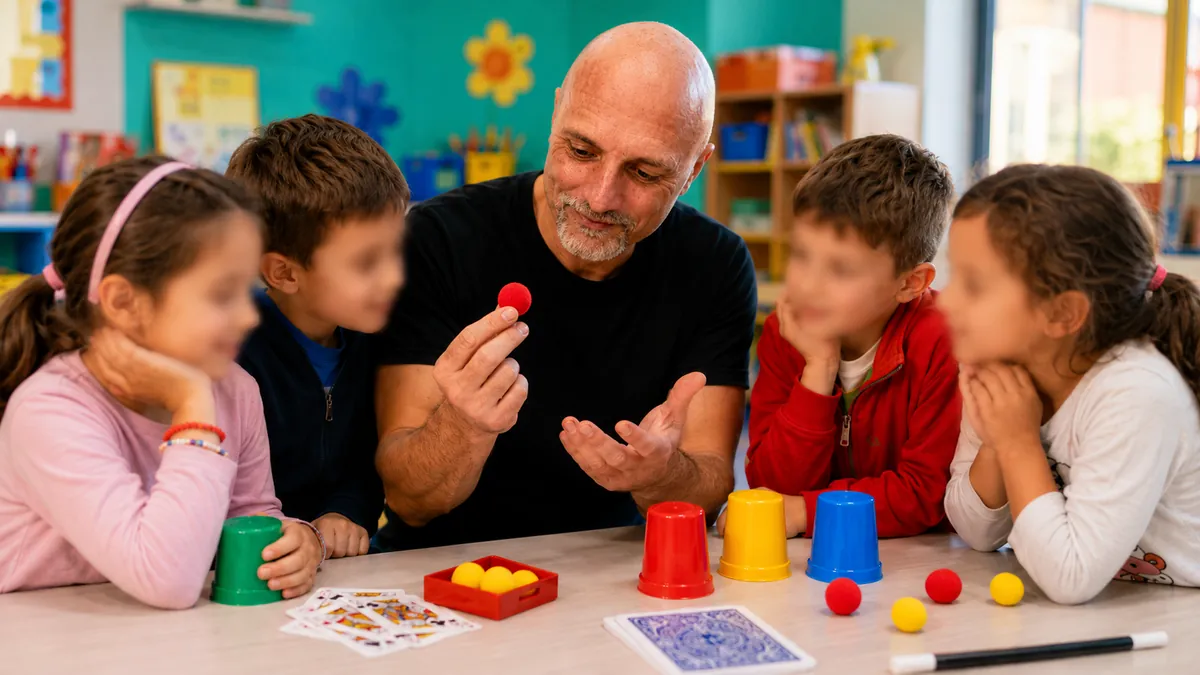 Laboratorio di magia in scuola primaria